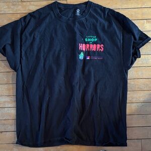 EUC Black Little Shop of Horrors T-Shirt